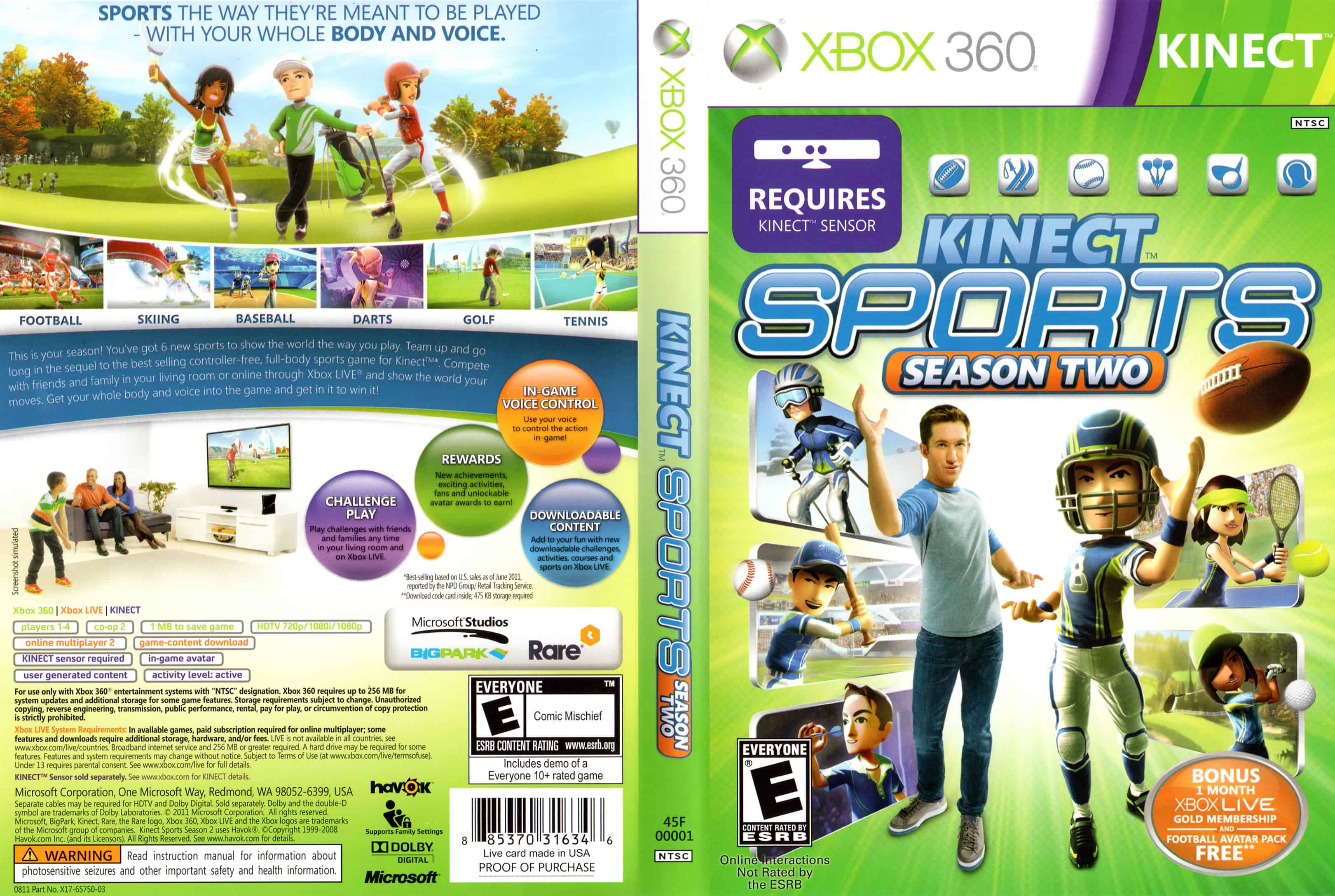 Xbox kinect sport. Xbox Kinect Sports. Kinect Sports Xbox 360. Kinect Sports Xbox 360 обложка.