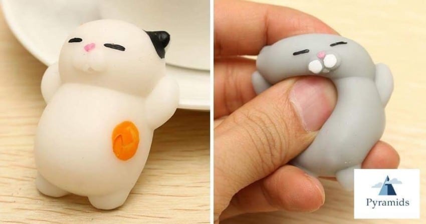 Pachetul: Squichy Cat (Pisica) si Kawaii Squishies IceCream (Ingheata) - Mica Publicitate